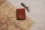 Tan Minimalist Modern Flat Wallet
