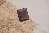 Brown Minimalist Modern Flat Wallet