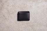 Black Minimalist Modern Flat Wallet